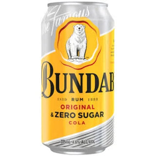Bundaberg Up Bear No Sugar Cola Cans 375Ml - Pack Of 24
