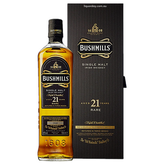 Bushmills 21 Year Old Single Malt Irish Whiskey 700Ml