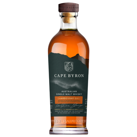 Cape Byron Chardonnay Cask Single Malt Australian Whisky 700ml