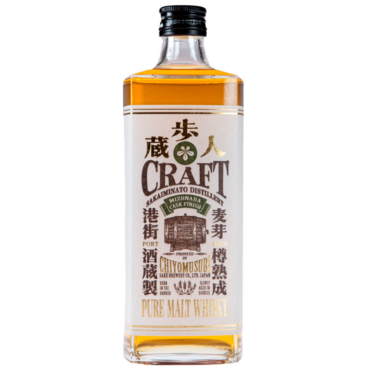 Chiyomusubi Craft Pure Malt Mizunara Cask Whisky 700mL