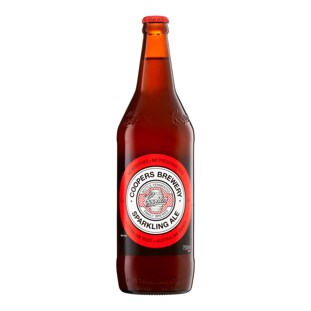Coopers Sparkling Ale Bottle 750mL 12 Pack