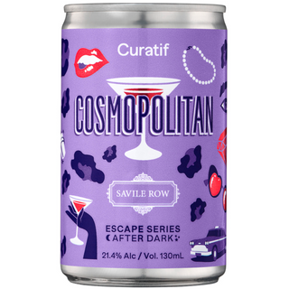 Curatif X Savile Row Cosmopolitan 130ml - 24 Pack