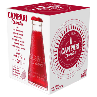 Campari Soda Ready To Serve 98Ml - Pack Of 24