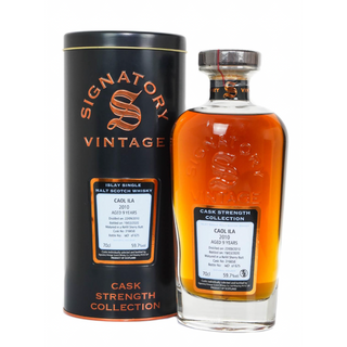 Caol Ila 2010 Aged 9 Years Cask Strength Single Malt Whisky - Signatory Vintage (700ml)