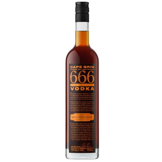 Cape Grim 666 Wattleseed Coffee Vodka 700mL
