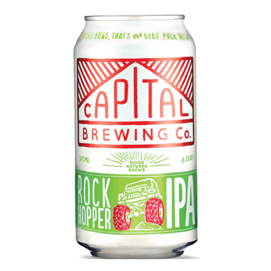 Capital Brewing Co. Rock Hopper Ipa Cans 375Ml - Pack Of 24