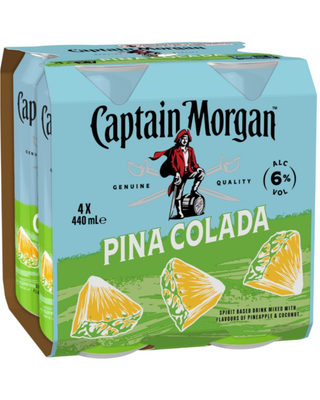 Captain Morgan Pina Colada 440ml - Pack of 24