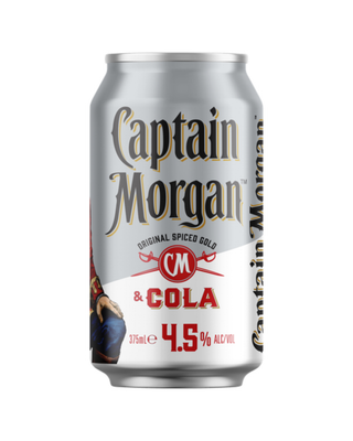 Captain Morgan Rum & Cola 375ml - Pack of 24
