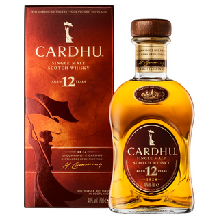 Cardhu 12 Year Old Single Malt Scotch Whisky 700Ml