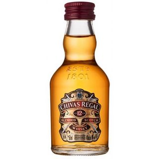 Chivas Regal 12 Year Old Scotch Whisky Miniature 50mLX12
