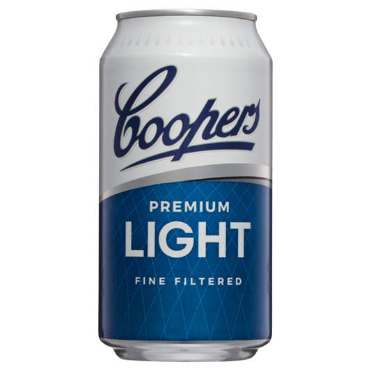 Coopers Premium Light Can 375mL 24 Pack