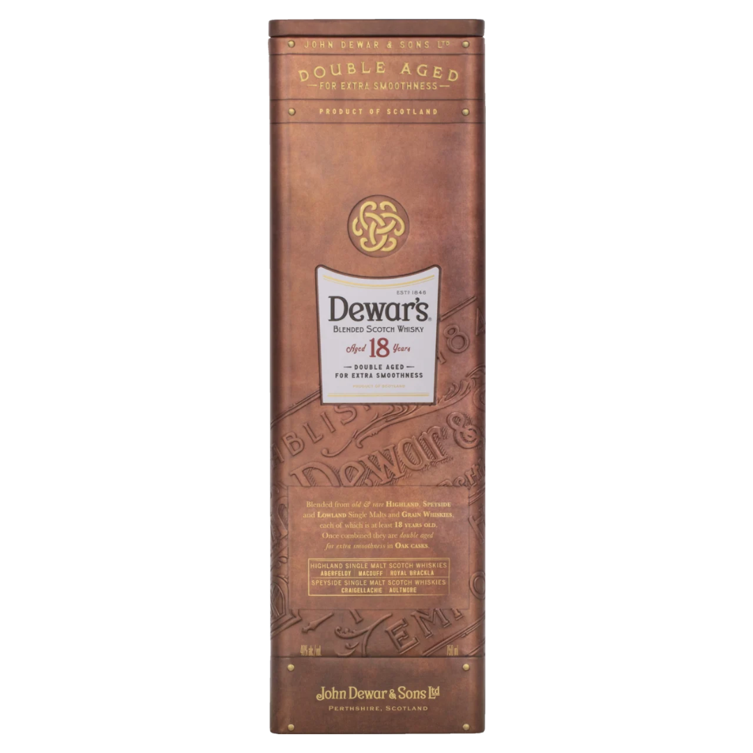 Dewar's 18 Year Old Blended Scotch Whisky 750mL