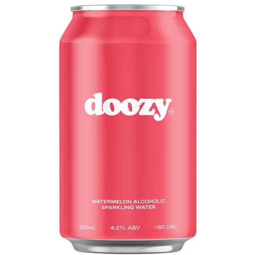 Doozy Watermelon Seltzer 330Ml Loose Cans- Pack Of 30