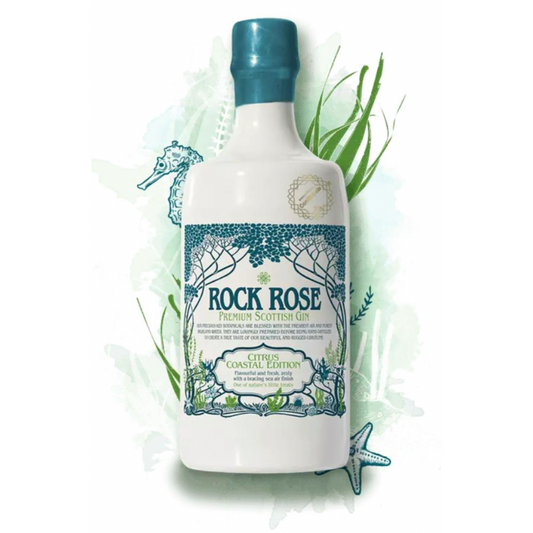 Dunnet Bay Distillery Rock Rose Gin Citrus Coastal Edition 700ml