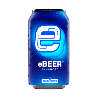 eBEER Supercharged Lager 375ml Can - Pack of 24