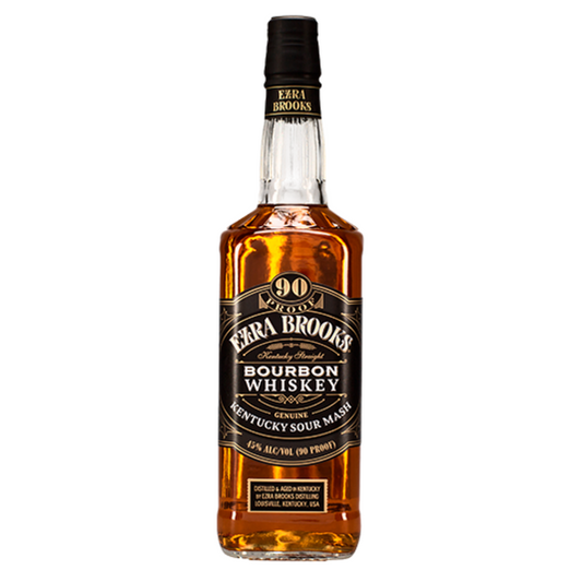 Ezra Brooks Kentucky Straight Bourbon Whiskey 1Lt
