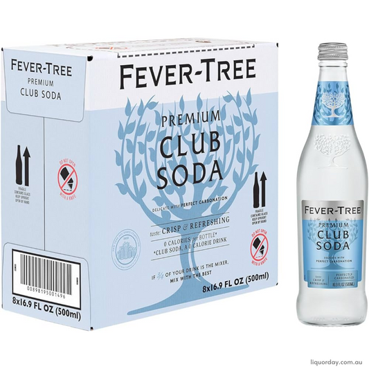 Fever Tree Premium Soda Water 500Ml - Pack Of 8