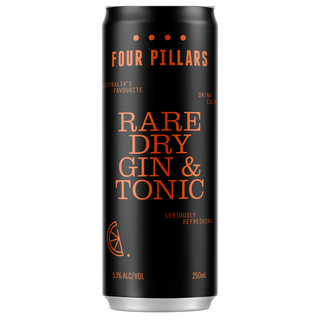 Four Pillars Rare Dry Gin & Tonic 250ml - Pack of 24