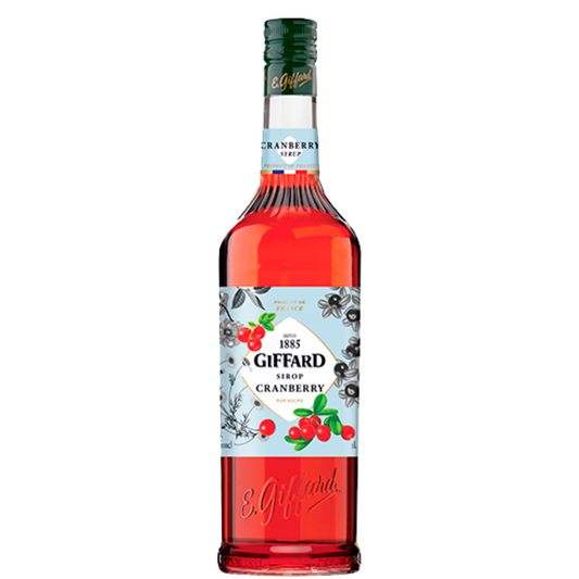 Giffard Cranberry Syrup 1lt