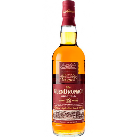 Glendronach 12YO Single Malt Scotch Whisky 700mL