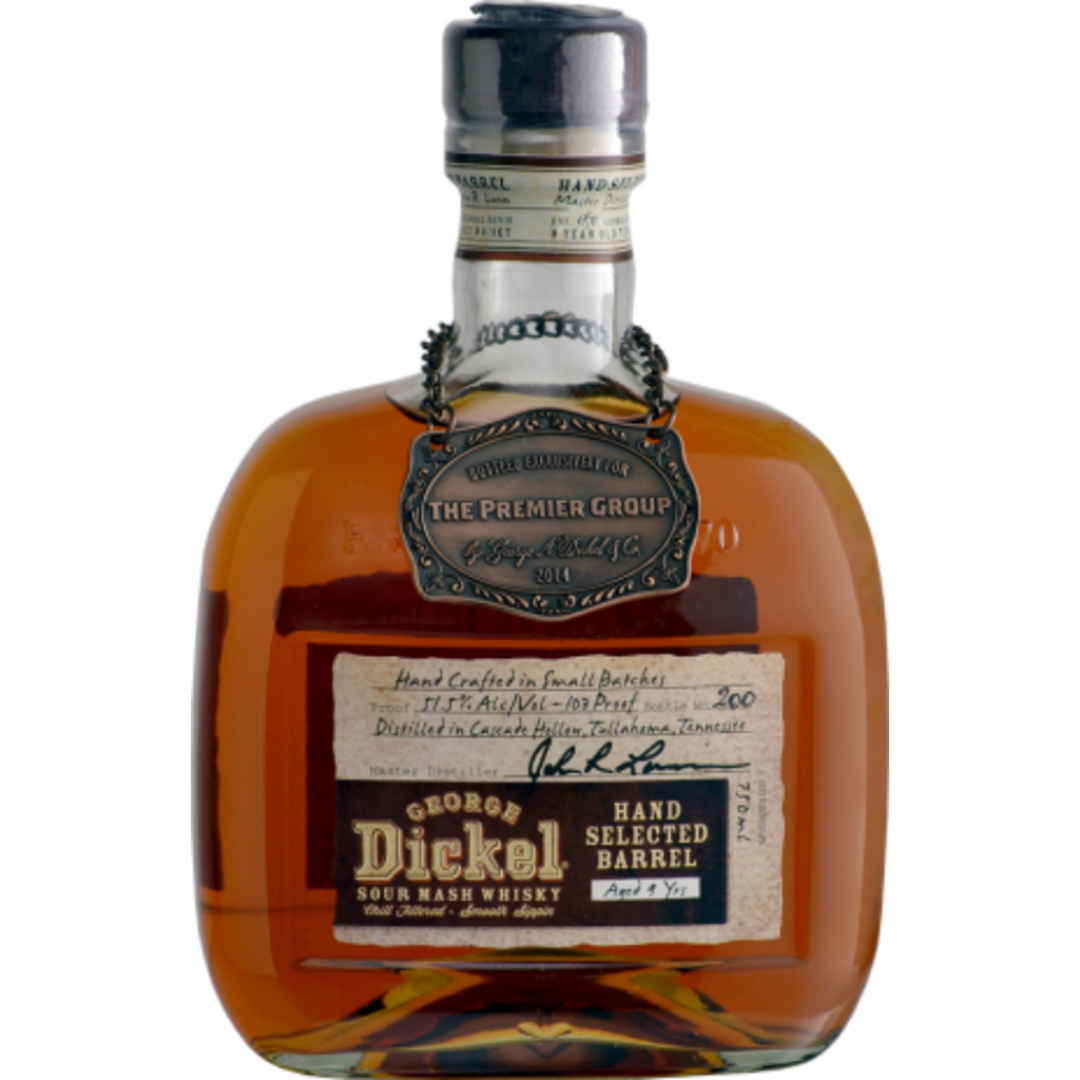 George Dickel Hand Selected Barrel 9 Year Old Tennessee Whiskey 750ml