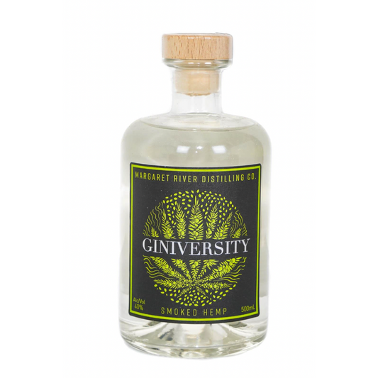 Giniversity Smoked Hemp Australian Gin (500ml)