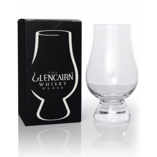 Glencairn Original Crystal Whisky Glass (in Black & White Gift Box)
