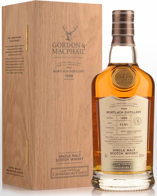 Gordon & Macphail Mortlach 1988 33 Years Old Single Malt Scotch Whisky700Ml