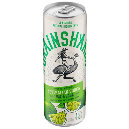 Grainshaker Lime & Soda 250ml - pack of 24