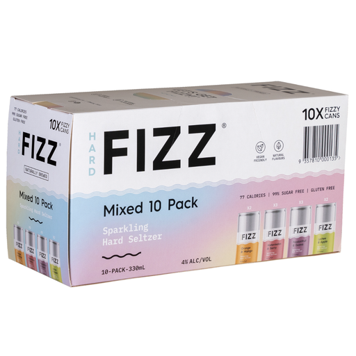 Hard Fizz Hard Fizz Mixed Pack 330Ml - Pack Of 30