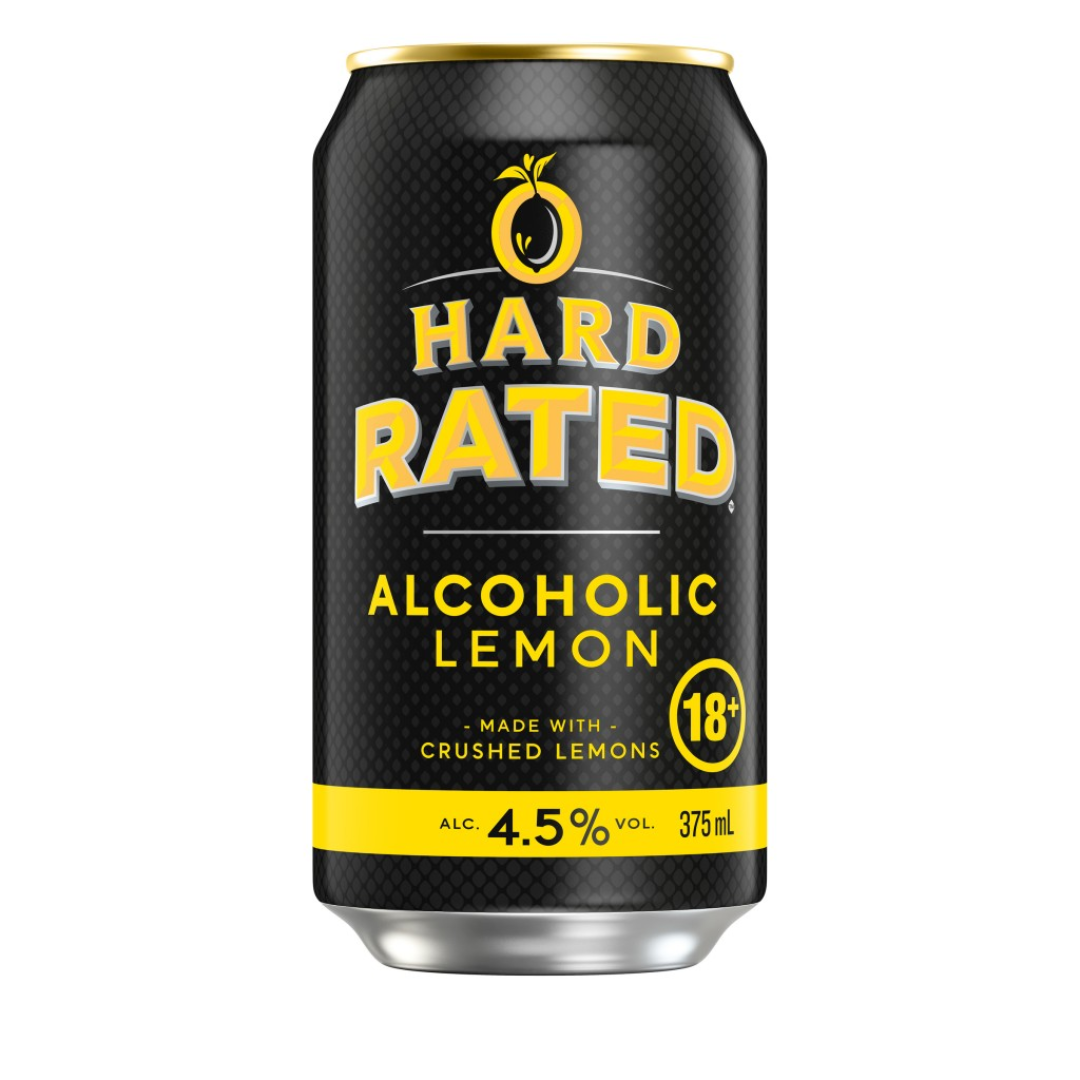 Hard Rated Lemon 4.5% 375ml - 30 Pack