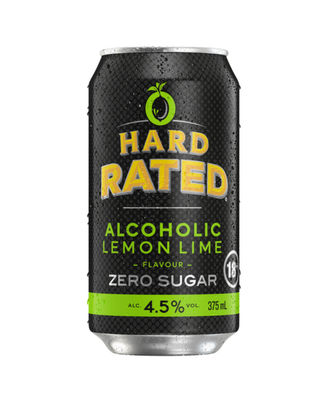 Hard Rated Lemon Lime Zero 375ml (24 Pack)