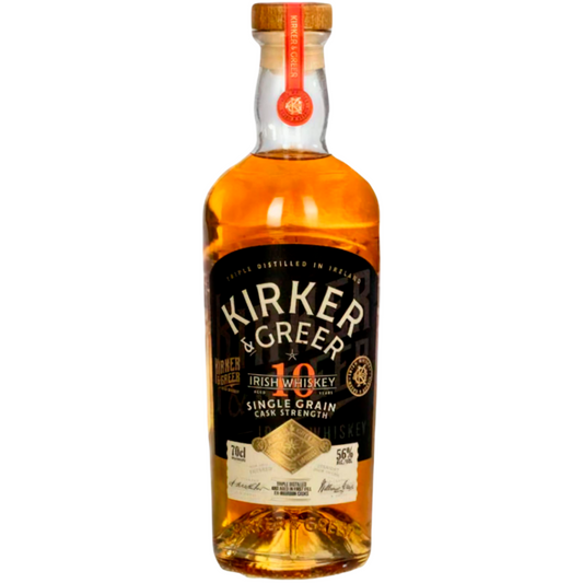 Kirker & Greer 10 Year Old Cask Strength Irish Whiskey 700ml
