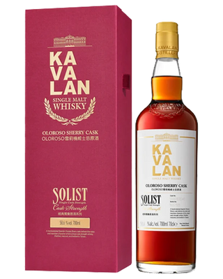 Kavalan Solist Oloroso Sherry Cask Strength Single Malt Taiwanese Whisky 700Ml