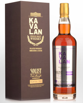 Kavalan Solist Peated Australian Exclusive Cask Strength Taiwanese Single Malt Whisky 700Ml