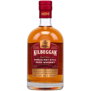 Kilbeggan Single Pot Still Irish Whiskey 750ml