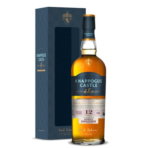 Knappogue Castle 12 Year Old Cognac Cask Single Malt Whiskey 700Ml