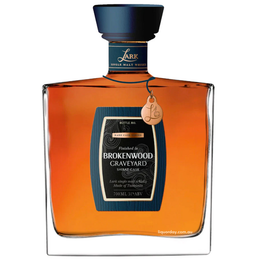 Lark Distillery Brokenwood Graveyard Shiraz Cask 700Ml + 100Ml Whisky 700Ml