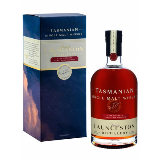 Launceston Distillery Single Cask Tawny Cask Strength (5YO) 61% 500ml