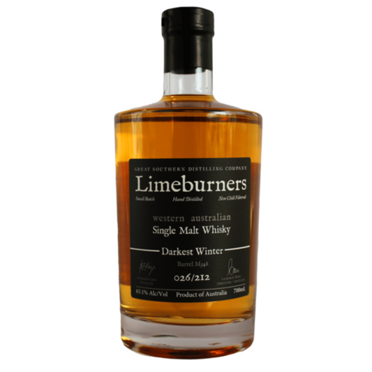 Limeburners Darkest Winter Single Malt Whisky 700Ml