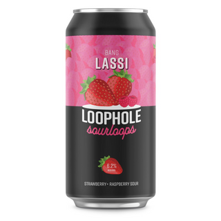 Loophole Sourloops - Strawberry & Raspberry 440ml - Pack Of 16