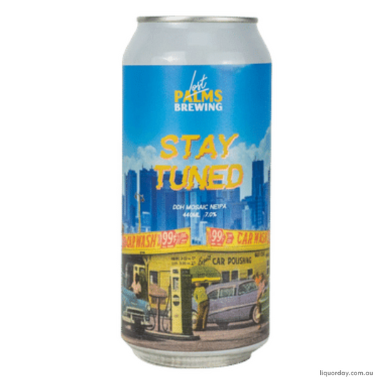 Lost Palms Stay Tuned - Ddh Mosaic Neipa 440Ml - Pack Of 16