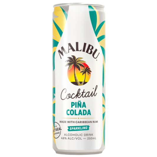 Malibu Pina Colada Cans 250ml - 24 Pack