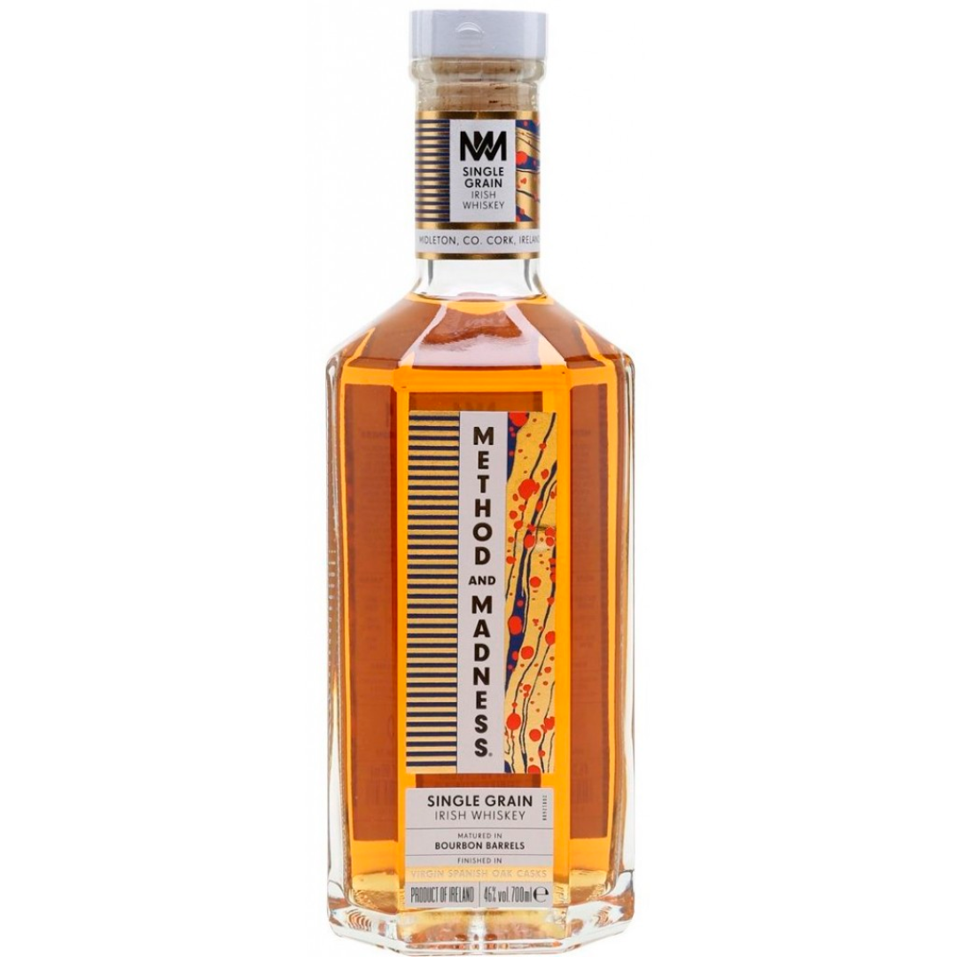 Method & Madness Single Grain Irish Whiskey 700mL