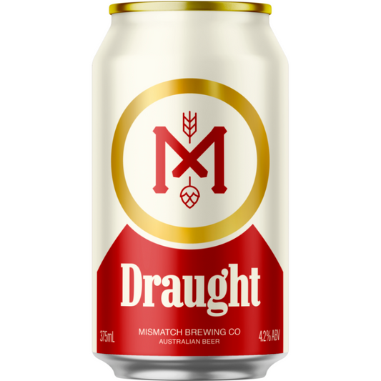 Mismatch Brewing Co. Mismatch Draught 375ml (24 Pack)