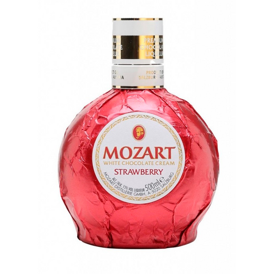Mozart White Strawberry Cream Liqueur 500ml