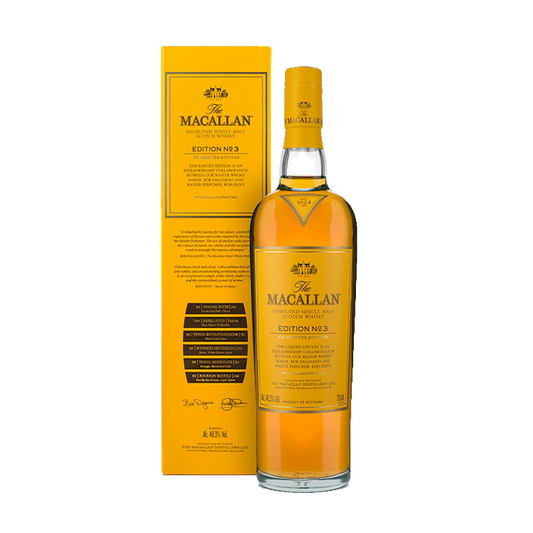 Macallan Edition No. 3 Single Malt Whisky 700Ml