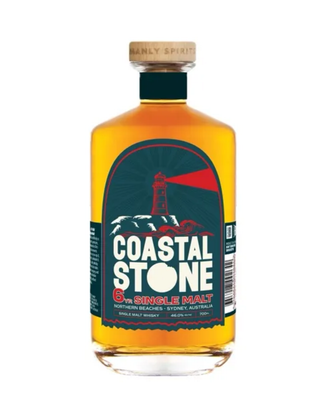 Manly Spirits Coastal Stone Single Malt 6YO Australian Whisky 700ml