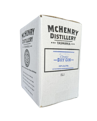McHenry Distillery Bulk Classic Dry Gin 5lt