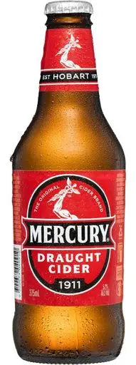 Mercury Draught Cider 375Ml
